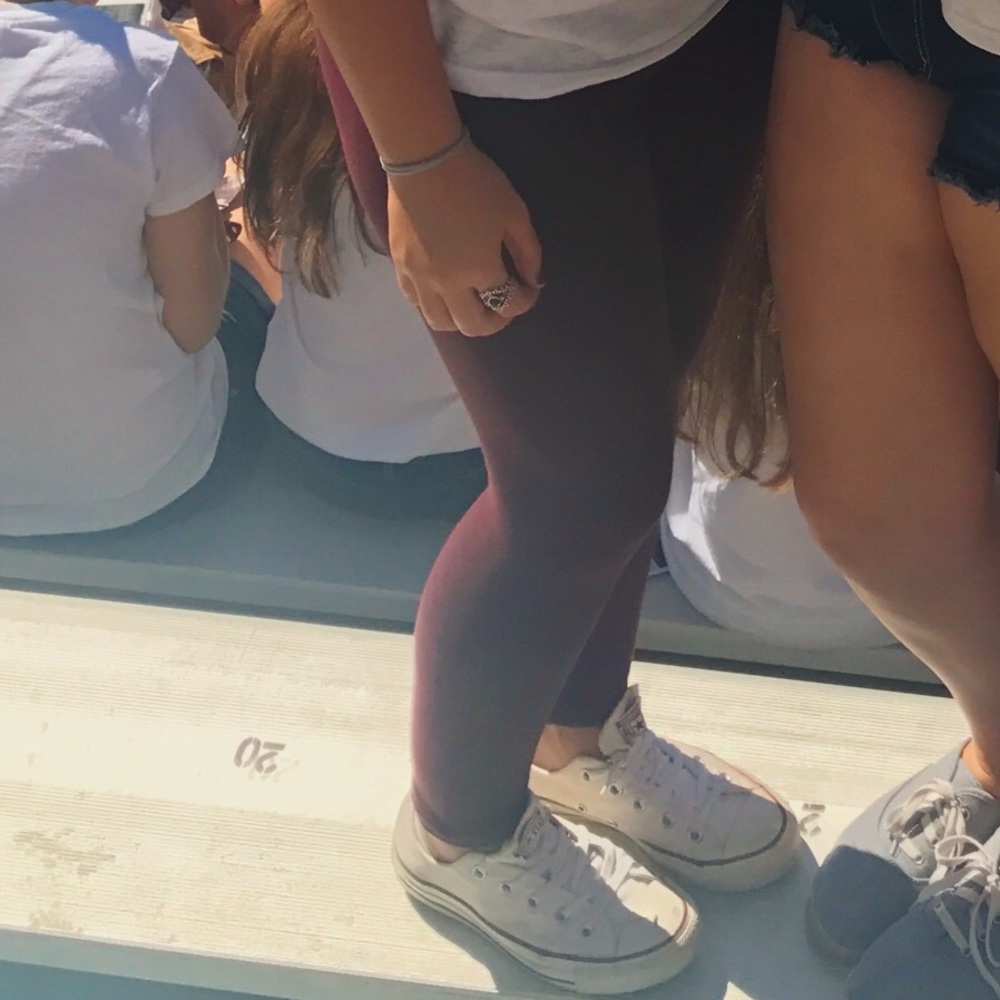 Aerie Maroon Leggings